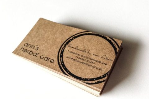 Business Cards – Kraft Business Cards