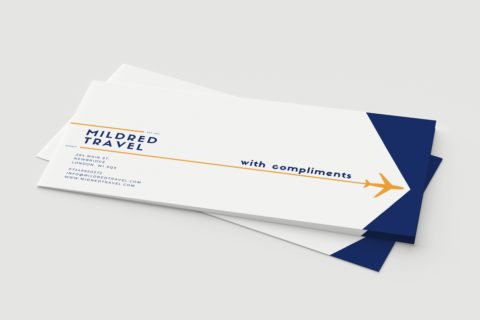 Business Stationary – Compliment Slips